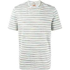 Black And Grey Striped T Shirt Missoni Grey And White Striped T Shirt 200 Liked On Polyvore Featuring Men S Fashion Men S Clothing Men S Shirts M White Shirt Men Stripe Tshirt Shirts
