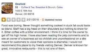 Open now and for 1+ hour. Restaurant Owner Wages All Out Yelp Assault On Customers Who Leave Bad Reviews Eater