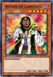 Top 4 top 8 top 16 top 32 top 64 top 128. Anfuhrer Der Grabwachter Kartendetails Yu Gi Oh Trading Card Game Kartendatenbank