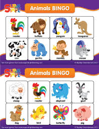 Bible bingo game is a great way to introduce kids and adults to become familiar with faith based books and phrases. Animal Bingo Cards Super Simple