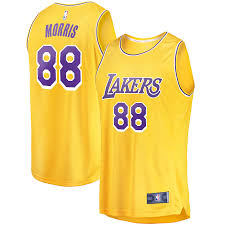 Jun 08, 2021 · los angeles lakers veteran big man markieff morris wasn't expecting to be able to watch his twin brother play live in a game 7 in the first round of the playoffs. Fanatics Los Angeles Lakers Markieff Morris Fast Break Replica Nba Trikot Fansmania Eu