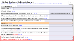 611/138/127/2019 din 31 ianuarie 2019 pentru aprobarea modelului, con�inutului, modalit��ii de depunere �i de gestionare a declara�iei privind obliga�iile de plat� a contribu�iilor sociale, impozitului pe venit �i eviden�a nominal� a. Completarea Sectiunii Venit Si Impozit Scutit Din D112 Contabilitate Fiscalitate Monografii Contabile
