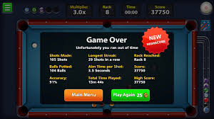 I'm pretty good at banks shots now, one of best according to a fine billiards player friend of mine. 37 750 High Score On Quick Fire 8 Racks With No Scratches 8ballpool