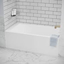 The best bathtubs reviews in 2019. Wyndham Collection Grayley 60 X 32 Alcove Soaking Bathtub Reviews Wayfair