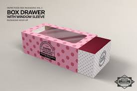 Download Box Window Sleeve Packaging Mockup Packaging Mockup Free Packaging Mockup Food Box Packaging