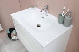 bathroom sink shape and material