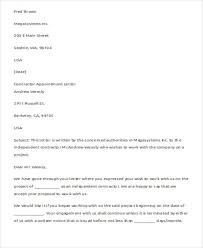 John doe and jane doe family trust dated: Contractor Appointment Letter Template 5 Free Word Pdf Format Download Free Premium Templates