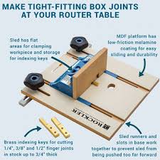 Rockler Router Table Box Joint Jig In 2020 Box Joint Jig Box Joints Router Table