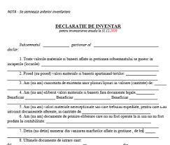 Pentru firmele care au desfășurat activitate de jocuri de noroc la distanță în. DeclaraÈ›ie Gestionar Pentru Inventar Anual La 31 12 2020 Model Se DÄƒ È™i Se SemneazÄƒ Inaintea Inceperii Inventarului Anual Cabinetexpert Ro Blog Contabilitate