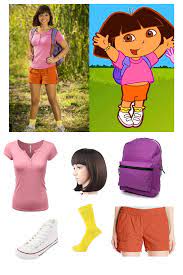 Diy Dora The Explorer Halloween Costume Dora Halloween Costume Diy Halloween Costumes For Women Halloween Costumes For Teens