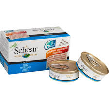 Schesir Tuna In Natural Jelly Canned Cat Food 6 X 50g Multipack Kohepets