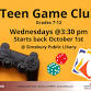Teen Game Club event in Simsbury, CT