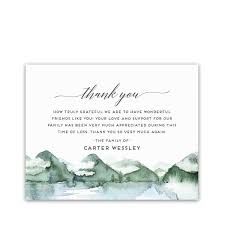 A sympathy card is a wonderful way to send your thoughts and prayers to those who are grieving, and are. Digital Funeral Thank You Card Template Fig Laurel