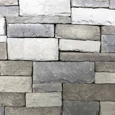 Mixing textures and materials over the facade of the home is a great way to add some detail and attract a little extra attention. Modulo Canyon Stone Manufactured Stone Veneer Siding 5 17 Sq Ft At Menards