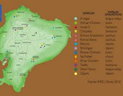 Mapa De Ecuador Por Lenguas Ancestrales En 2020 Ecuador Mapas Geografia
