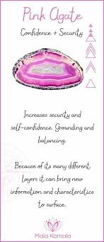 Pink Agate Confidence Security Crystal Meanings Crystals Chakra Healing