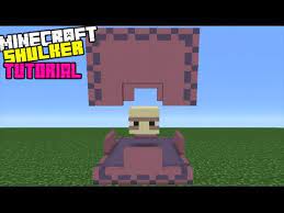 Minecraft_how_to_make_a_poster_like_one_piece_version #shortshey guys asad here , i hope you like my video , if you like so please don't forgot to. Minecraft Tutorial How To Make A Shulker Statue Youtube Minecraft Tutorial Tutorial Minecraft