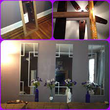 Create your own beautiful mirror | big mirror diy. Diy Mirror Design Using Washi Tape And Ikea Mirrors Diy Mirror Design Diy Artwork Diy Mirror
