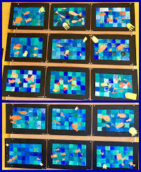 Wasser Hat Viele Farben Kunstunterricht Malen Kunst Grundschule Kunstunterricht
