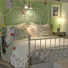 Affordable Leirvik White Meatl Bed Frame Ikea For Vintage Bedroom Ikea Leirvik Bed Jpg 750 750 White Metal Bed Frame White Metal Bed Ikea Bed Frames
