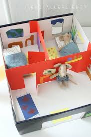 Diy Mausehaus Mausehaus Maus Haus Karton Basteln