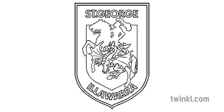 Чудо георгия о змие (ru); St George Illawarra Dragons National Rugby League Team Logo Sports