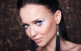 Wallpaper look, night, red, lights, pose, glare, background, model for  mobile and desktop, section девушки, resolution 2000x1333