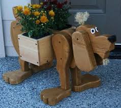 Handmade Wooden Dog Planter Diy Wooden Planters Wood Animal Wood Planters Get free shipping on qualified extra large outdoor planters or buy online pick up in store today in the outdoors department.