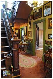 28 1900 House Interior Design A View Of Our Folk Victorian Hall From Front To Back My Husband Victorian Homes Victorian Interior Design House Design