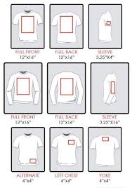 Iron On Transfer Size Guide Screen Printing Silhouette Crafts Vinyl Projects