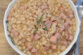 The simple soup is made with dried beans, ham, and simple seasonings. Instant Pot Navy Bean Soup Sparkles To Sprinkles