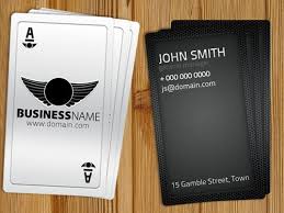 Download Playing Card Business Card Free Template By Hotpindesigns Business Card Mock Up Business Cards Mockup Psd Free Business Card Mockup