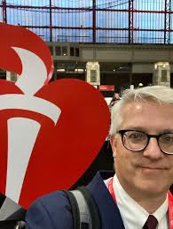 Here at AHA in the city of brotherly love to get scoop