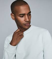 REISS Arthur Cotton Crew Neck Jumper