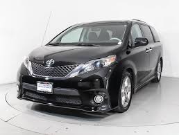 It's also versatile as a cargo mover, with flexible interior configurations for any combination of passengers or cargo. Used 2014 Toyota Sienna Se Minivan For Sale In Hollywood Fl 96293 Florida Fine Cars