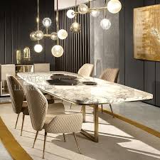 Marble dining sets we all like to dine in style when the occasion allows it, and there will always be an opportunity to eat in luxurious surroundings when you are the owner of a marble dining set. Marble Dining Table High End Designer Tables Taylor Llorente Furniture