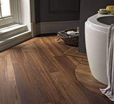Karndean Designflooring Van Gogh Walnut Vgw87t With Feature Border Karndean Design Flooring Floor Tile Design Flooring