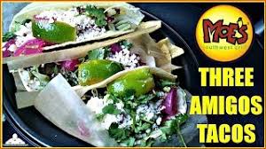 Submitted 10 months ago by thetrojan320. Moe S Southwest Grill Three Amigo Tacos Review Youtube