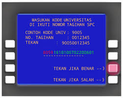 We did not find results for: Petunjuk Pembayaran Yayasan Sasmita Jaya Via Atm Bni