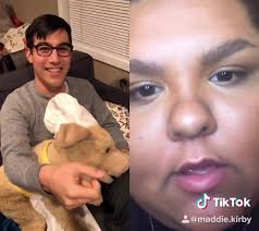 I put in my headphones so my boyfriend couldn’t hear the TikTok audio. 😂 ,  This is what happened.