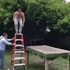 The most dangerous auditions on america's and britain's got talent! Top 30 Do Not Try This At Home Gifs Find The Best Gif On Gfycat