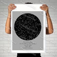 Shipping is free in the uk unless you want our next day delivery service for a fee of £6.99. Custom Star Map A New Design With Dancing Script Font View Night Sky Any Date City Place Personalize Ch Star Map Art Custom Star Map Star Map Constellations