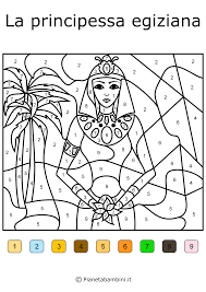 Conta E Colora 48 Disegni Da Colorare In Base Ai Numeri Disegni Disegni Da Colorare Disegni Bambini