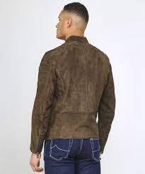Suede Jaydee Biker Jacket Leather Jacket Men Biker Jacket Jackets