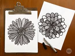 The beautiful, easy and less complex big mandala and zentangle patterns coloring books for children to learn focus, calm, relaxation, and happiness. Inspired By Zentangle Patterns And Starter Pages Of 2021