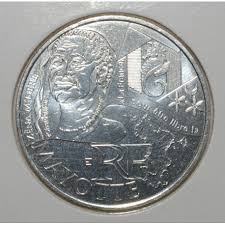 La plupart des pièces en euros n'ont aucune valeur particulière ou très peu. Euros Des Regions 10 Euro Mayotte 2012 Argent Piece De Circulation