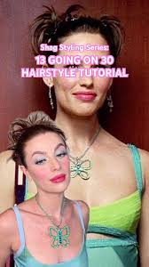 Jenna Rink 13 Going On 30 Y2K Hairstyle Tutorial 🦋