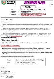 Surat permohonan kebenaran menjalankan kajian di sekolah peringkat jpn. Yuran Tertunggak Pelajar Blog Kolej Uniti