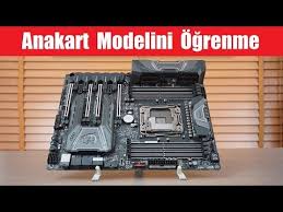 Anakart Marka Ve Modelini Programsiz Ogrenme Youtube