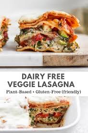 Dairy Free Lasagna Vegan Recipe Dairy Free Lasagna Vegetable Lasagna Recipes Gluten Free Dairy Free Recipes